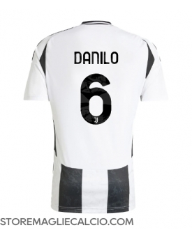 Juventus Danilo Luiz #6 Maglia Gara Casa Repliche 2024-25